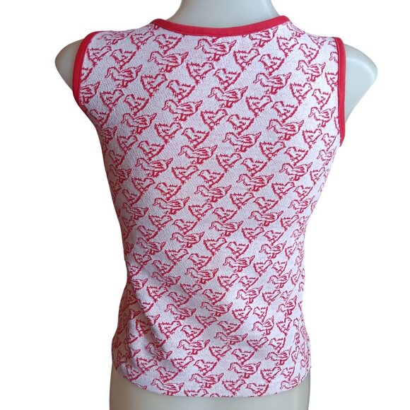 XS/S true Vintage Baby Chicks Tank Top T-shirt Single Stitch 1970's Hippie Mod - Picture 6 of 9